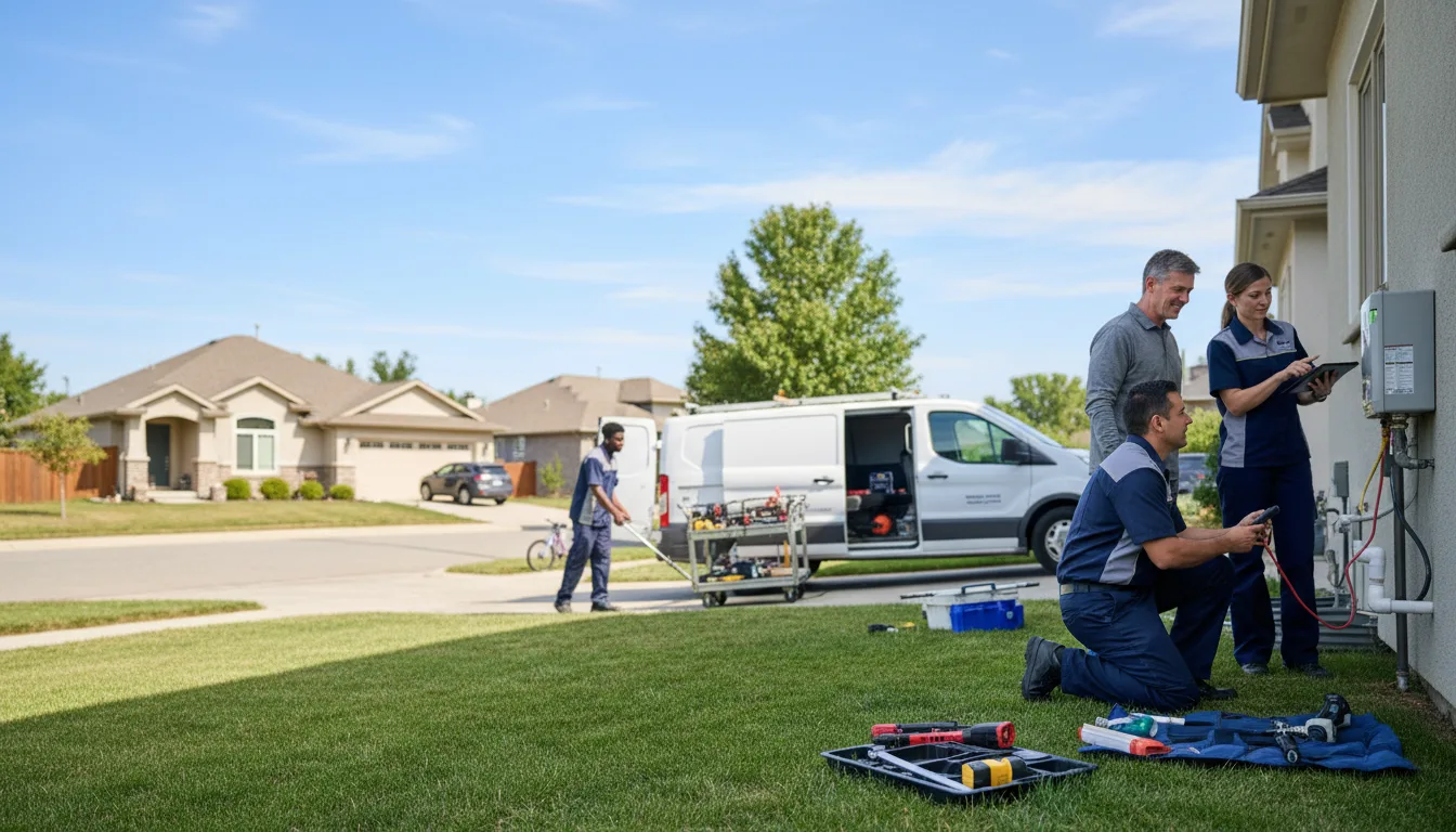 Tankless water heater service in Waterford, CA